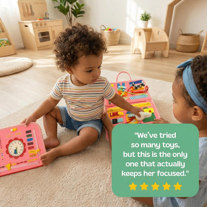 POKOZA™ Montessori Busy Board