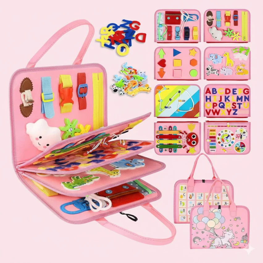 POKOZA™ Montessori Busy Board