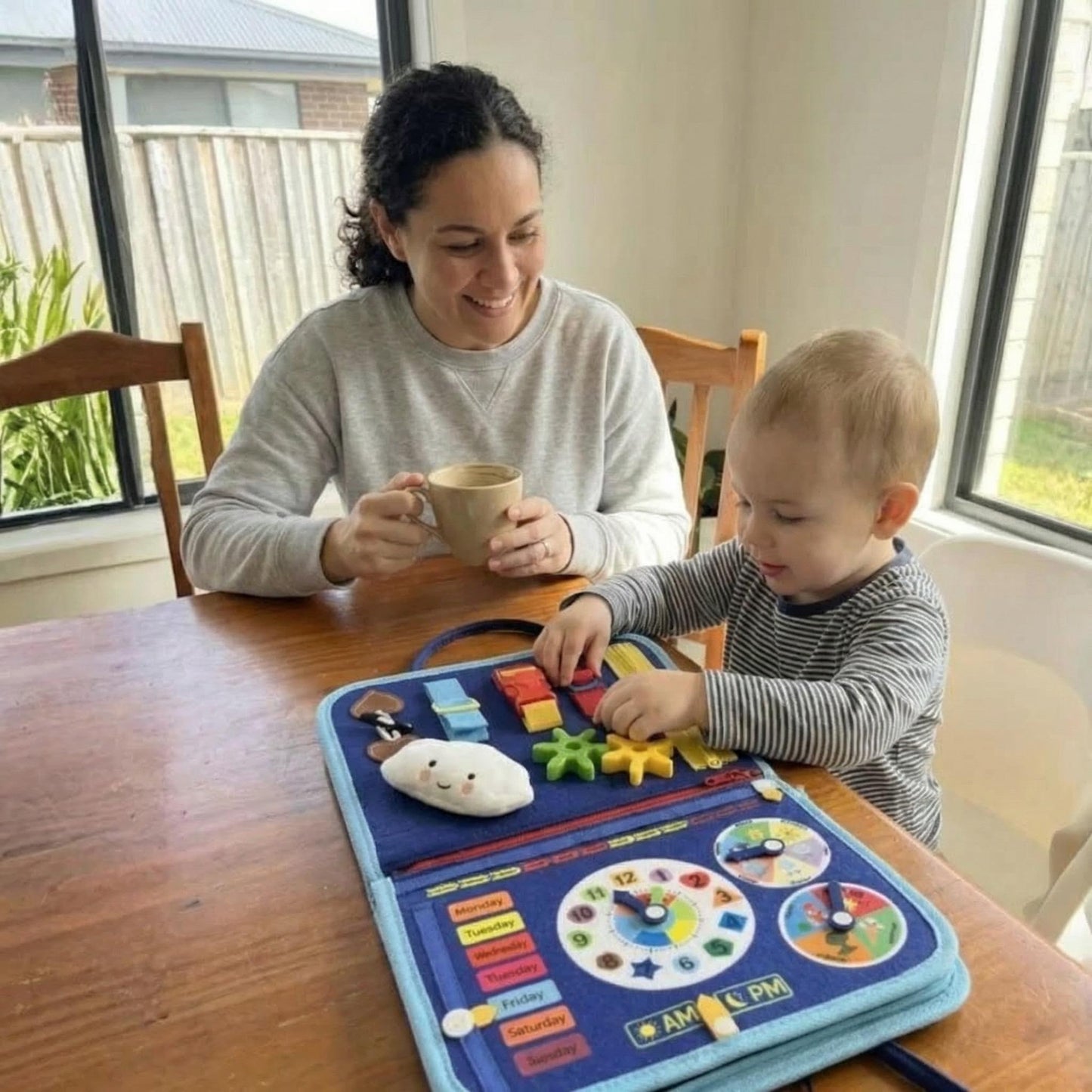 POKOZA™ Montessori Busy Board