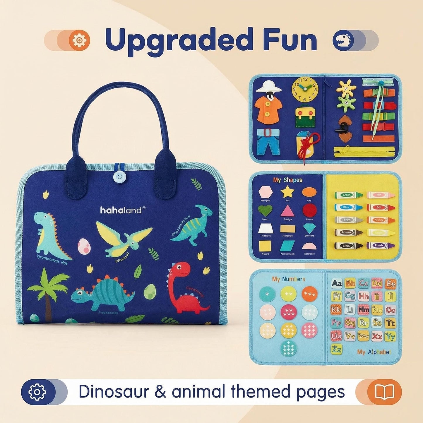 POKOZA™ Montessori Busy Board