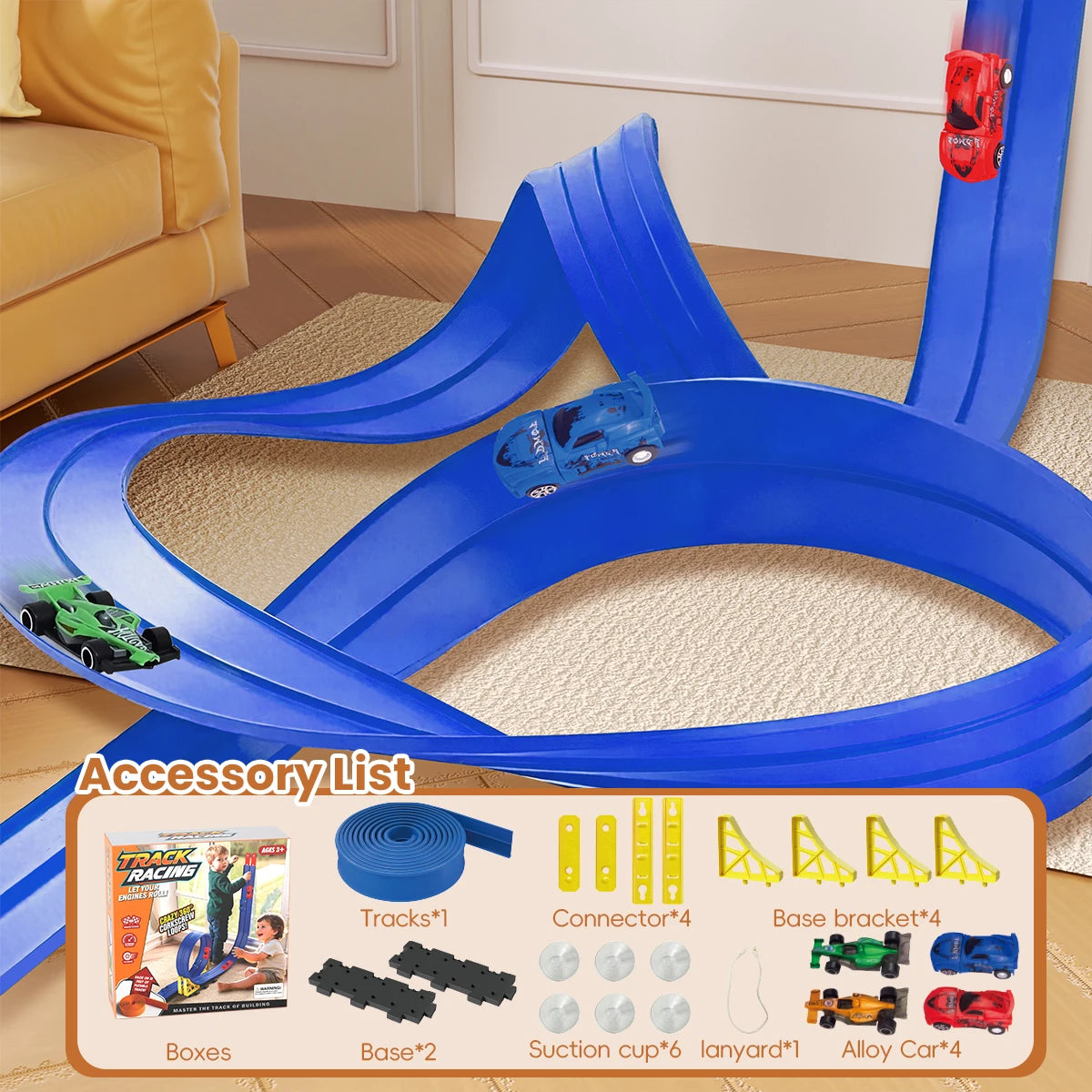 SkyRace™ Anti-Gravity Magnetic Race Track Set