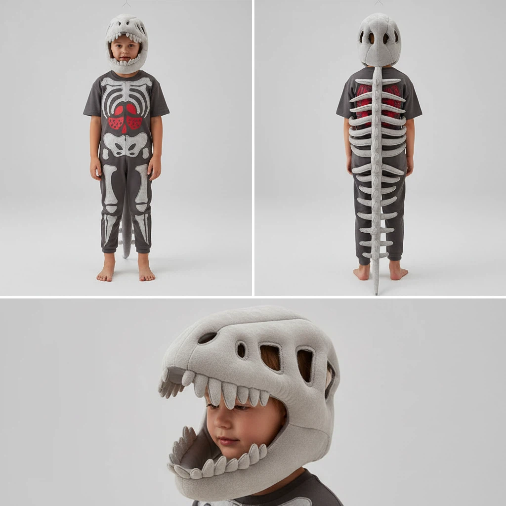 SpineSaurus™ Dino Skeleton Plush Outfit