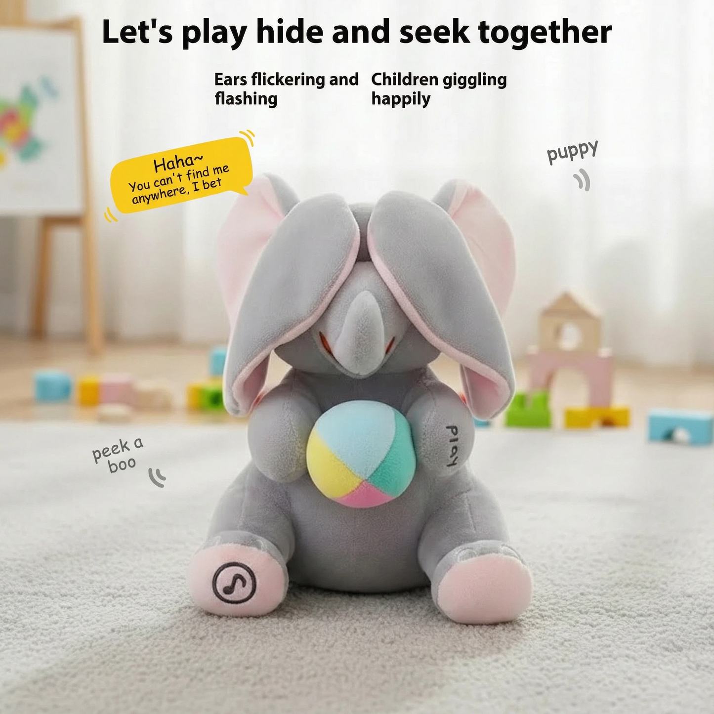 Peekaboo™ Talking Elephant